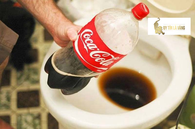 Coca - Cola hoặc than hoạt tính