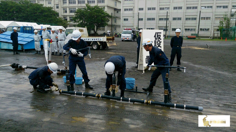 Quy trình thông đường ống nước tại Nhật Phát Đạt 